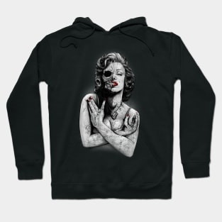 Monroe skull Hoodie